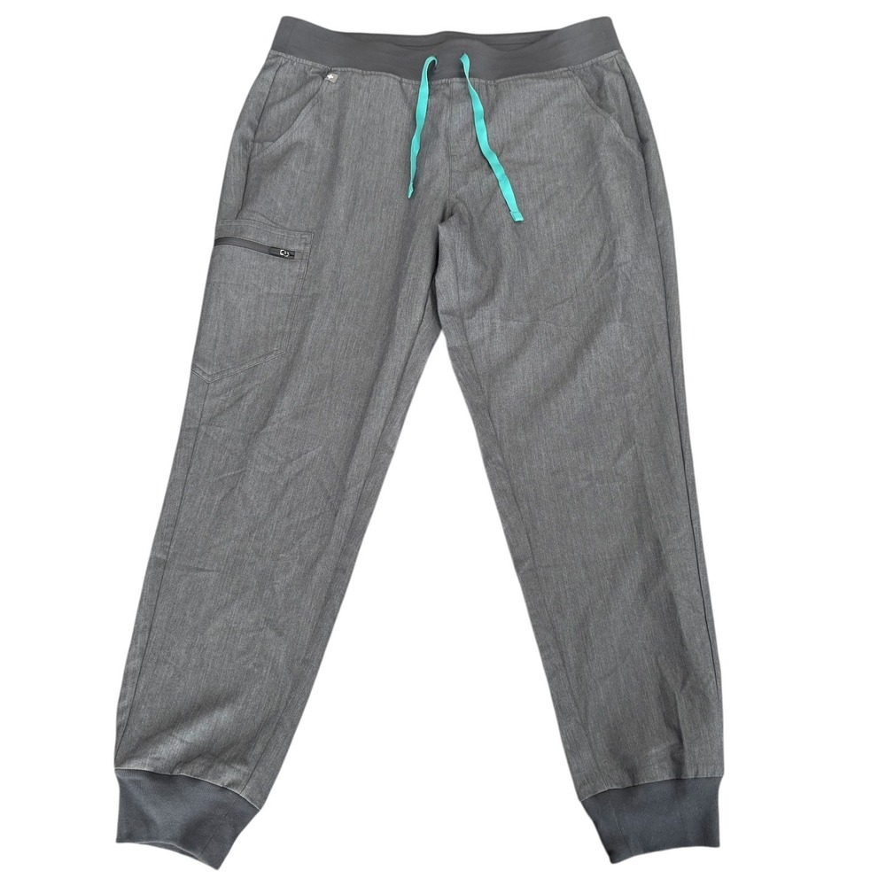 FIGS NWT Zamora 2.0 Scrub Pants Women Large Graphite Grey Jogger PO 3743 - Picture 12 of 12
